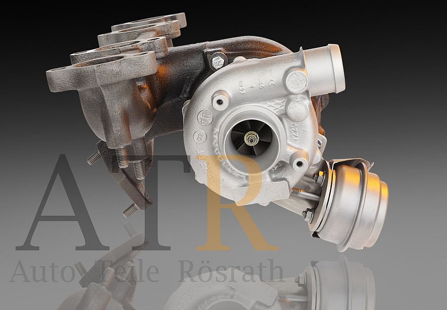 Turbolader Garrett (generalüberholt) für Audi, Ford, Seat, Skoda, VW, 1.9L TDI – 74-85Kw, ATD-, AJM-, ASV-, BVK MOTOR (DIESEL), 713673-0006, 038253019A