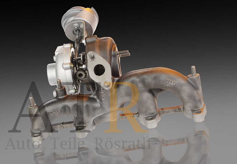 Turbolader Garrett (generalüberholt) für Audi, Ford, Seat, Skoda, VW, 1.9L TDI – 74-85Kw, ATD-, AJM-, ASV-, BVK MOTOR (DIESEL), 713673-0006, 038253019A – Vorschau 2