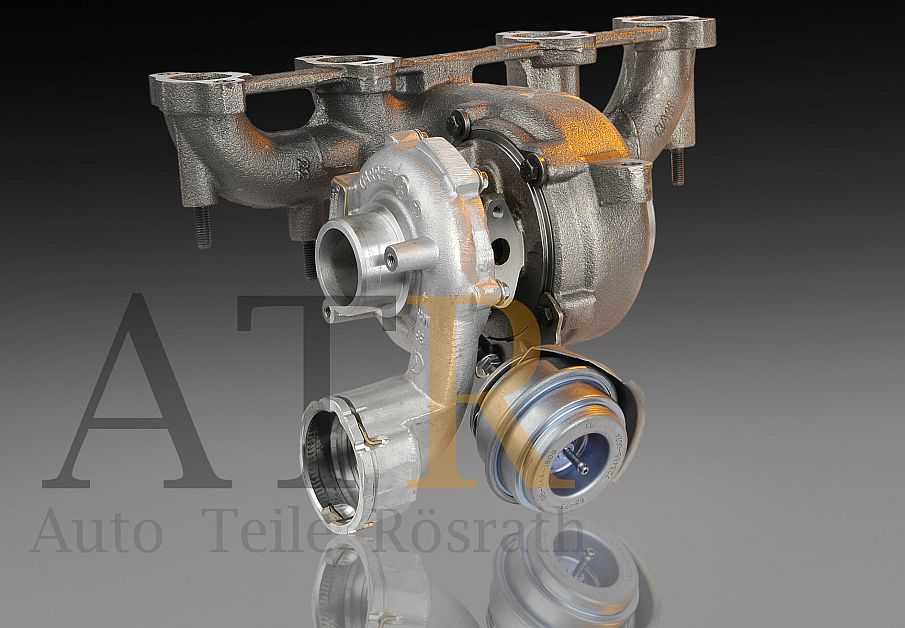 Turbolader Garrett (generalüberholt) für Audi, Seat, Skoda und Volkswagen- 66-77Kw, AVQ, BKC, BJB, BKC, BXE, BXF, BXJ, BRU, 751851-5003S, 038253010D – Vorschau 2