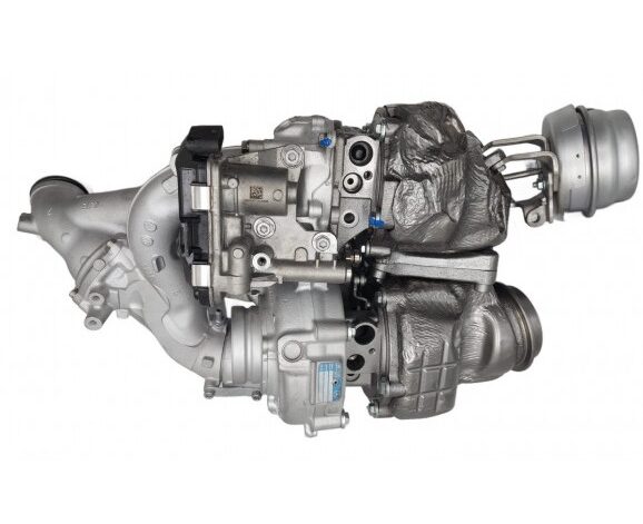 TURBOLADER BI-TURBO KKK (GENERALÜBERHOLT) FÜR MERCEDES C-, CLS-, E-KLASSE, 2.0L DIESEL, 195 KW, A6540903201, 10009700365, 10009880365, 10009880414