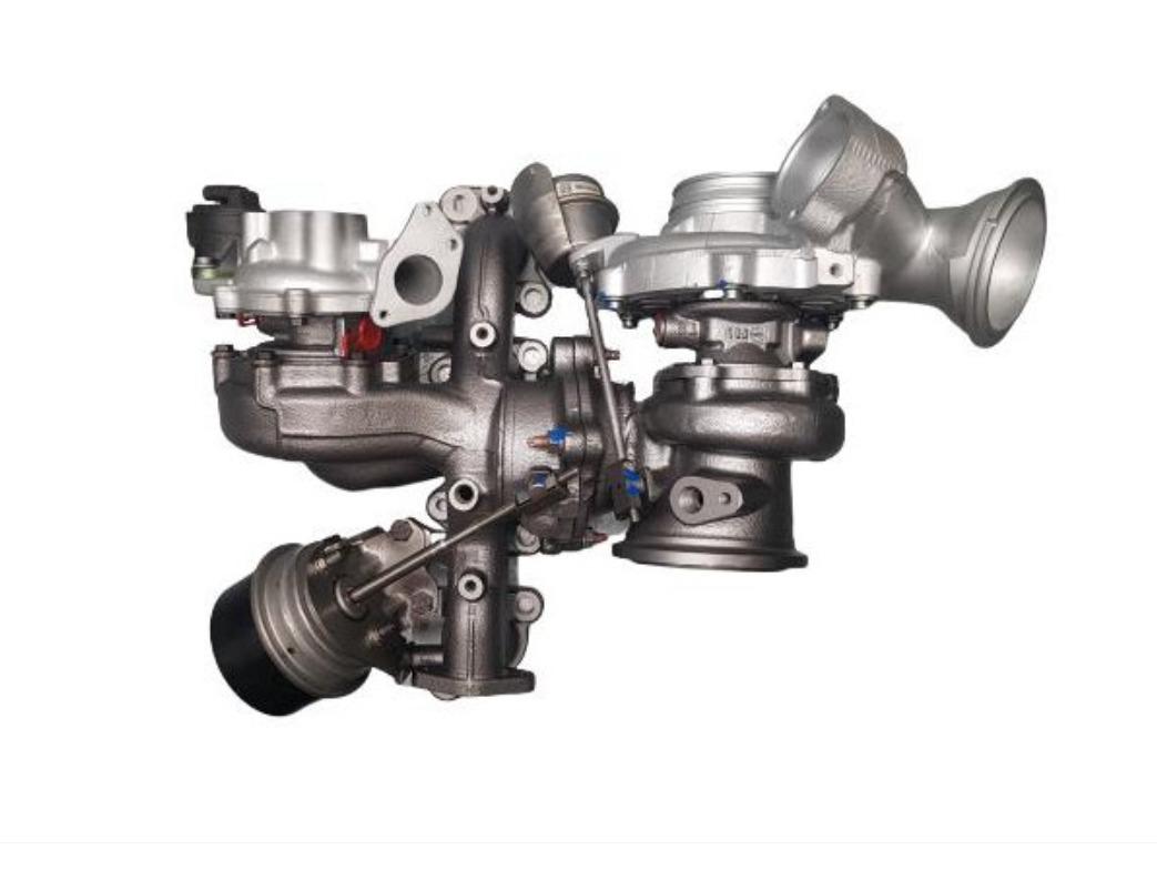 TURBOLADER BI-TURBO KKK (GENERALÜBERHOLT) FÜR VOLVO S60 S90 V90 XC60 XC90, 2.0L DIESEL, 140-177KW, 10009880331, 31293653