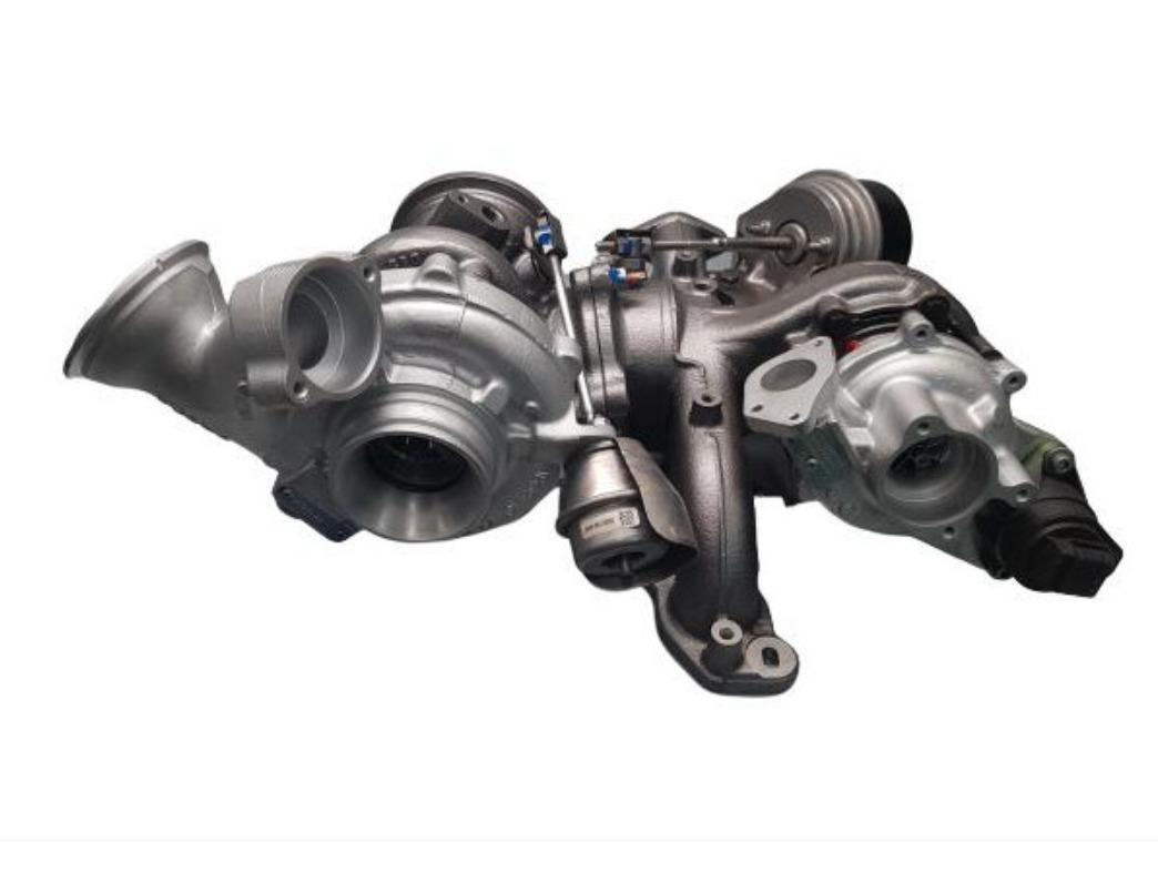 TURBOLADER BI-TURBO KKK (GENERALÜBERHOLT) FÜR VOLVO S60 S90 V90 XC60 XC90, 2.0L DIESEL, 140-177KW, 10009880331, 31293653 – Vorschau 2