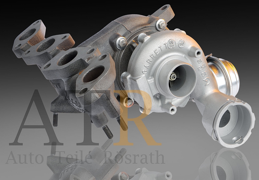 Turbolader Garrett (generalüberholt) für Audi, Seat, Skoda und VW- 88-103 Kw, AZV, BKD, BKP, BMA, BWV, BVE, 724930-1, 03G253019HX