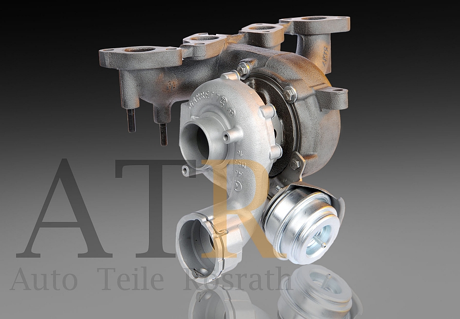 Turbolader Garrett (generalüberholt) für Audi, Seat, Skoda und VW- 88-103 Kw, AZV, BKD, BKP, BMA, BWV, BVE, 724930-1, 03G253019HX – Vorschau 3