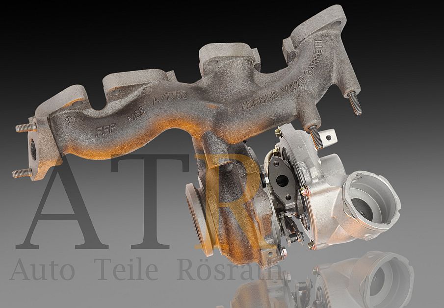 Turbolader Garrett (generalüberholt) für Audi, Seat, Skoda und VW – 125 Kw, BMN, BMR, BUY, BUZ, 03G253019N, 757042-0018 – Vorschau 2