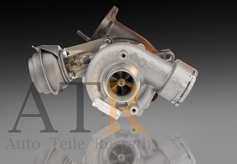 Turbolader Garrett (generalüberholt) für Audi, Skoda und Volkswagen- 96-103 Kw, AFV, AVF, AWX, BLB, BPW, BGW, 717858-0002, 038145702G