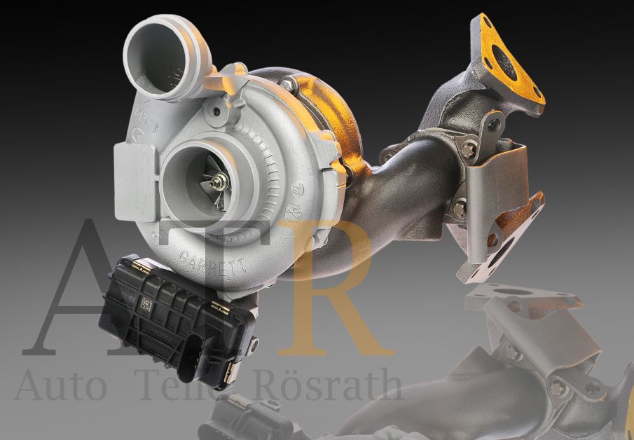 Turbolader Garrett (generalüberholt) für Chrysler, Jeep und Mercedes Benz, 135-195 Kw, OM642, 765155, 757608, 6420900280