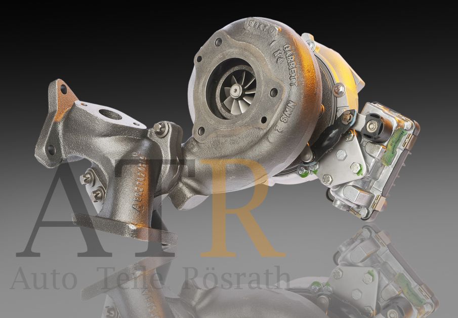 Turbolader Garrett (generalüberholt) für Chrysler, Jeep und Mercedes Benz, 135-195 Kw, OM642, 765155, 757608, 6420900280 – Vorschau 3