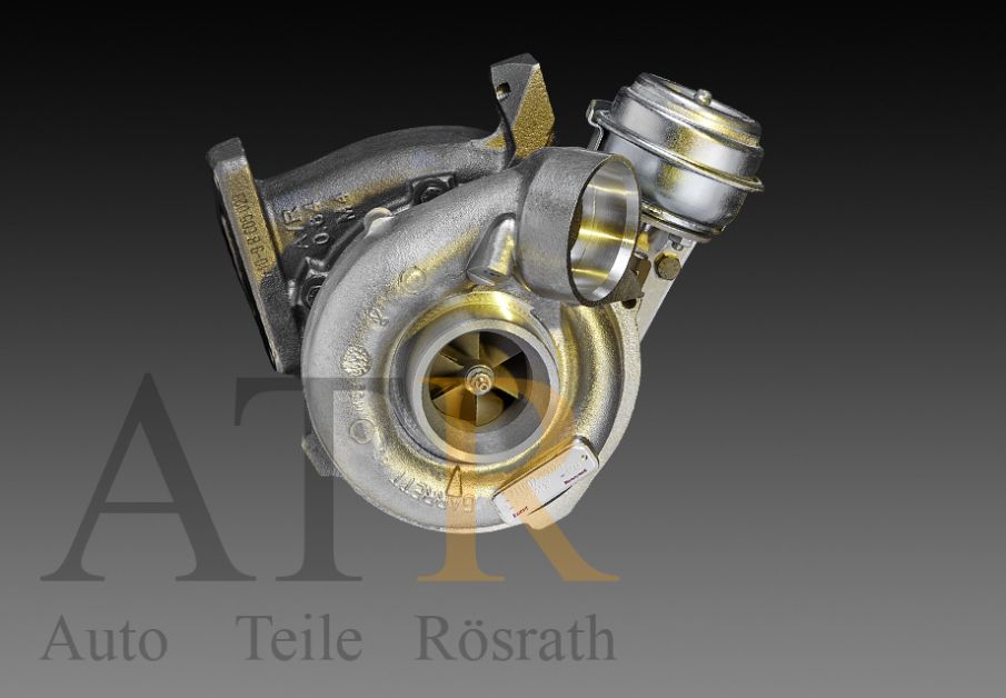 Turbolader Garrett (generalüberholt) für Mercedes-PKW C-Klasse – 125 Kw, OM612, 6120960499,6120960999, 711009