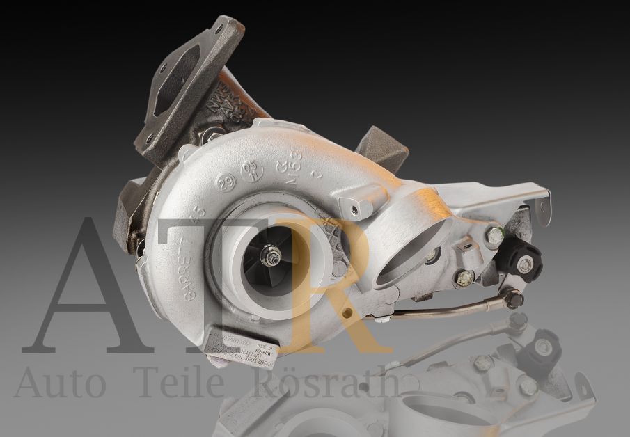 Turbolader Garrett (generalüberholt) für Mercedes Benz C-Klasse, E-Klasse, CLC, CLK- 90-110 Kw, OM646, 727461-5006S, A6460900180