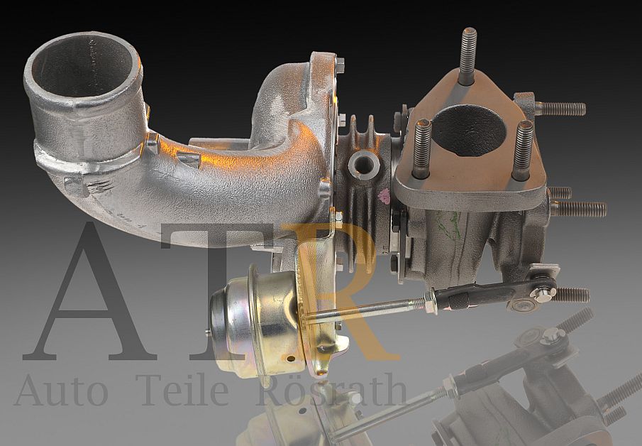 Turbolader Garrett (generalüberholt) für Mitsubishi, Opel, Renault und Volvo-PKW- 74/75 Kw, F9Q, 751768-0001, 8602271 – Vorschau 2