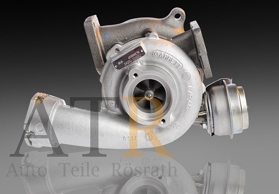 Turbolader Garrett (generalüberholt) für VW T5 Transporter 2.5 TDI – 128 Kw, AXE, 720931-0001, 070145701H