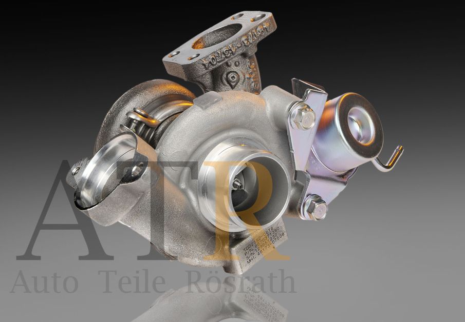 Turbolader MHI (generalüberholt) für Citroen, Fiat, Ford und Peugeot- 55-66KW, DV6B DV6ATED4, HHDA, 49173-07522, 0375K5