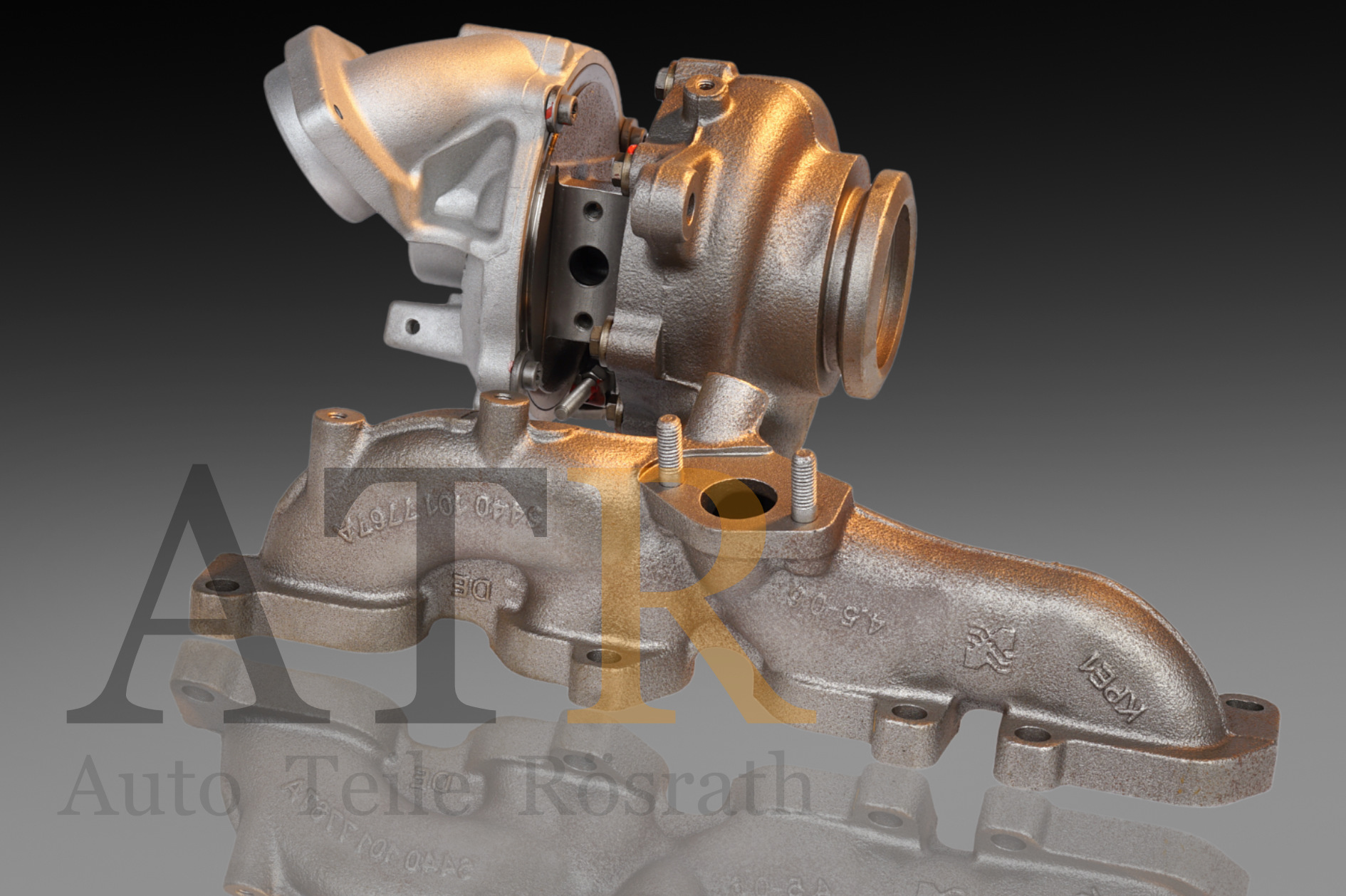 Turbolader KKK (generalüberholt) für Audi, Seat, Skoda VW, 2l TDI 81-103KW, CFFB, 03L253056G, 54409700036 – Vorschau 3