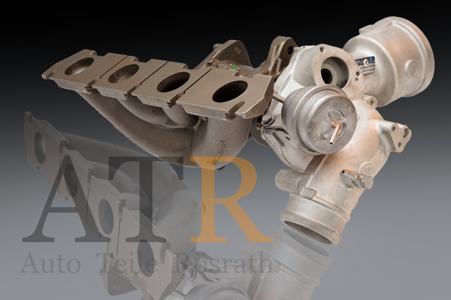 Turbolader KKK (generalüberholt) für Audi Seat Skoda VW 2.0 TFSI, AXX, 06F145701F, 53039700086