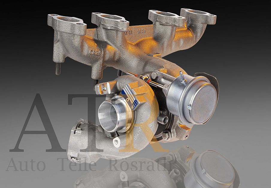 Turbolader KKK (generalüberholt) für Audi, Seat, Skoda und VW – 77 Kw, BLS, BMT, BSU, BXJ, 03G253014M, 5439 988 0072