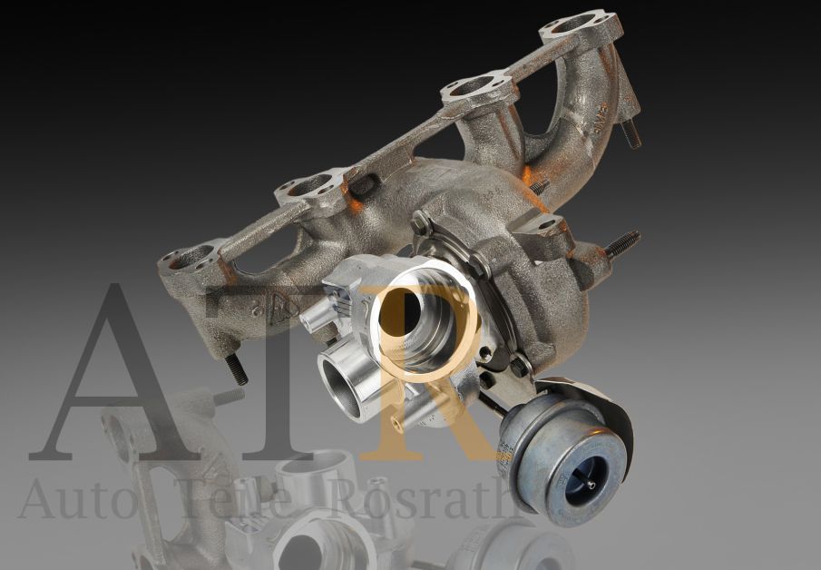 Turbolader KKK Borg Warner (generalüberholt) für Audi, Skoda und VW, 74-77 Kw, AXR, BSW, BEW, 54399700007, 038253016N – Vorschau 2