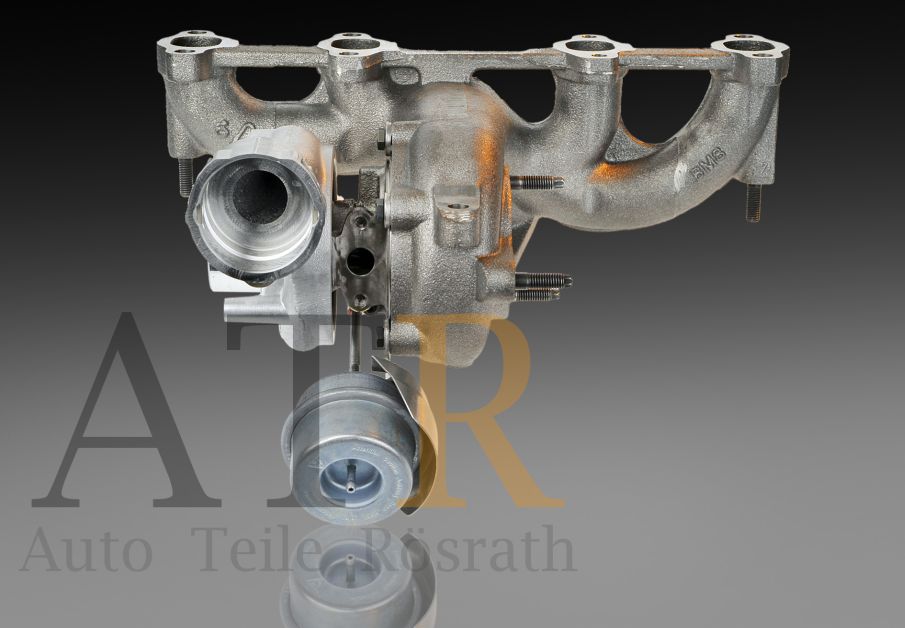 Turbolader KKK Borg Warner (generalüberholt) für Audi, Skoda und VW, 74-77 Kw, AXR, BSW, BEW, 54399700007, 038253016N – Vorschau 3