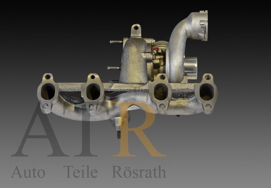 Turbolader KKK (generalüberholt) für Ford, Seat und VW – 1.9 TDI. 96-110KW, ASZ, BTB, 54399700005, 038253019H – Vorschau 2