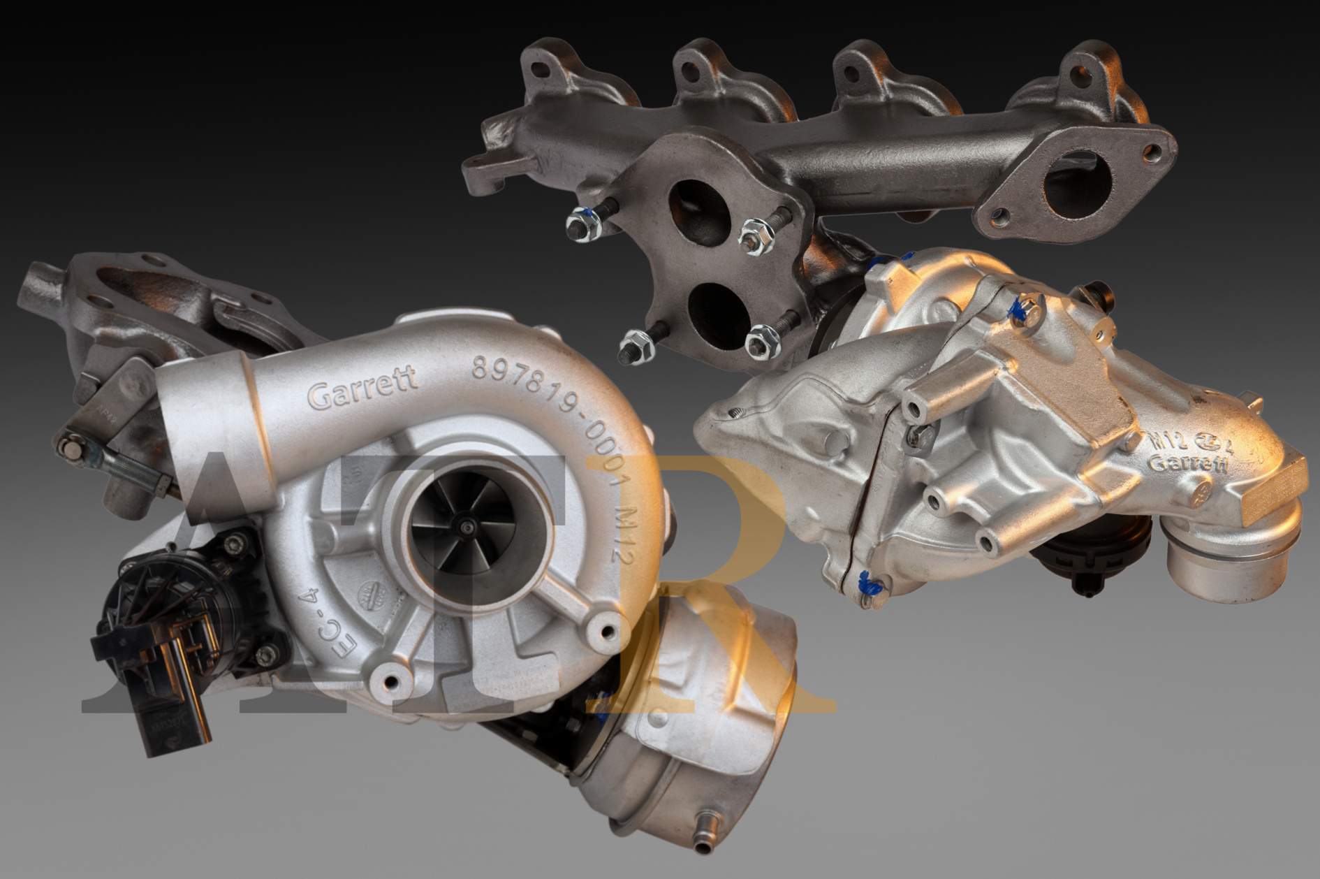 Turbolader Garrett (Klein und Groß) für Mercedes-Benz, Nissan, Opel, Renault- 100-132 Kw, M9T 706, 858864-5009S, 883177-5001S, 858866, 495529303, 144104619RB – Vorschau 2