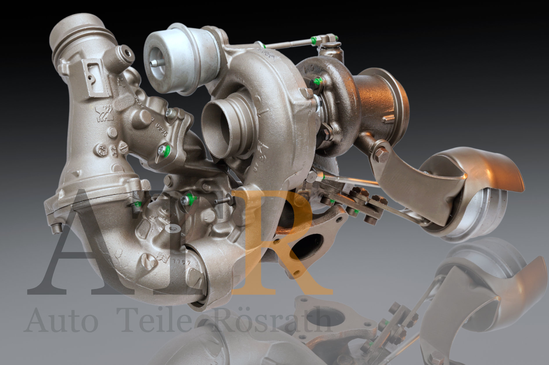 Turbolader KKK (generalüberholt) für Mercedes Benz C/E/S/GLK/Sprinter Bi-Turbo 2.2 125/150 KW, OM651, A6510905780