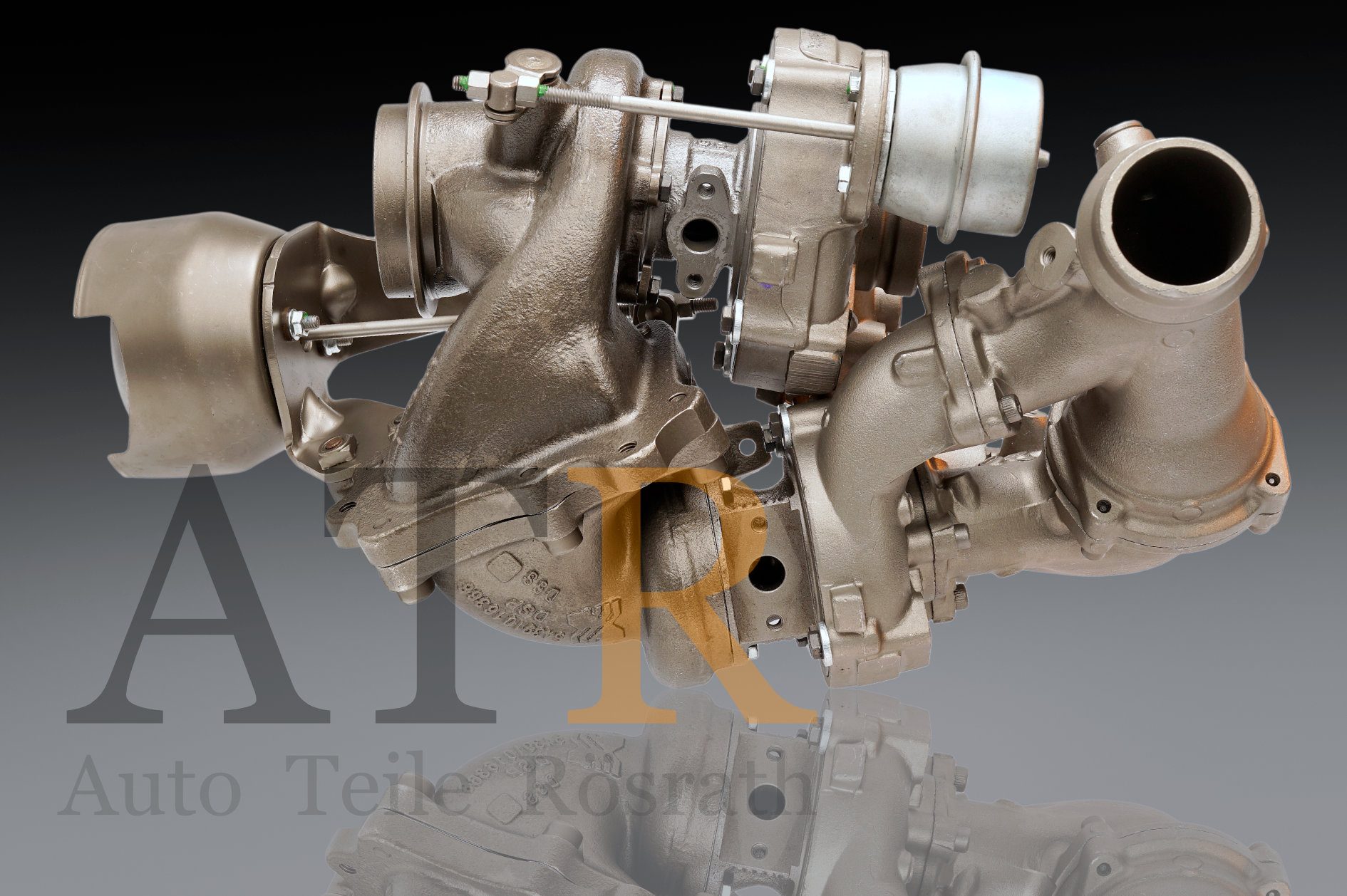 Turbolader KKK (generalüberholt) für Mercedes Benz C/E/S/GLK/Sprinter Bi-Turbo 2.2 125/150 KW, OM651, A6510905780 – Vorschau 2