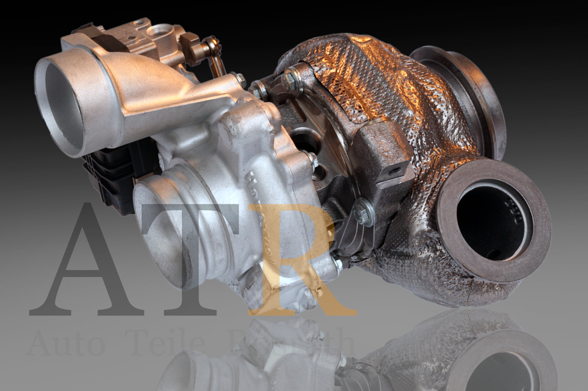 Turbolader Honeywell (generalüberholt) für Mercedes Benz- 110-143 Kw, OM654, 831120-0010, A6540900500 – Vorschau 2