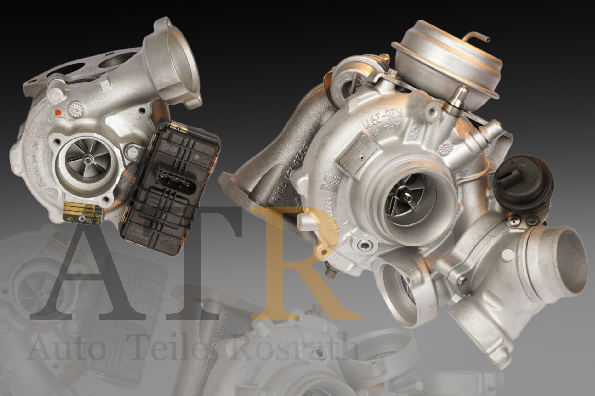 Turbolader KKK (generalüberholt) Groß und Klein für BMW- 230Kw, N57D30, 54409700013, 11658508092